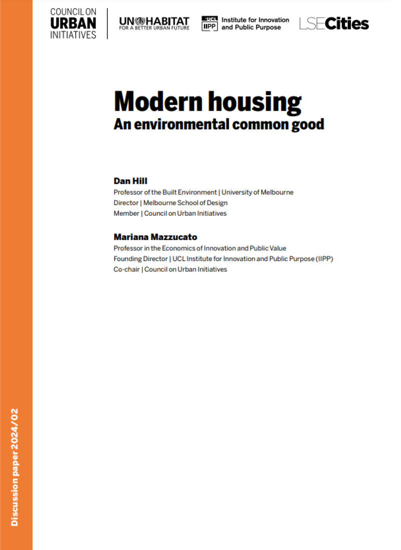 Modern housing: An environmental common good