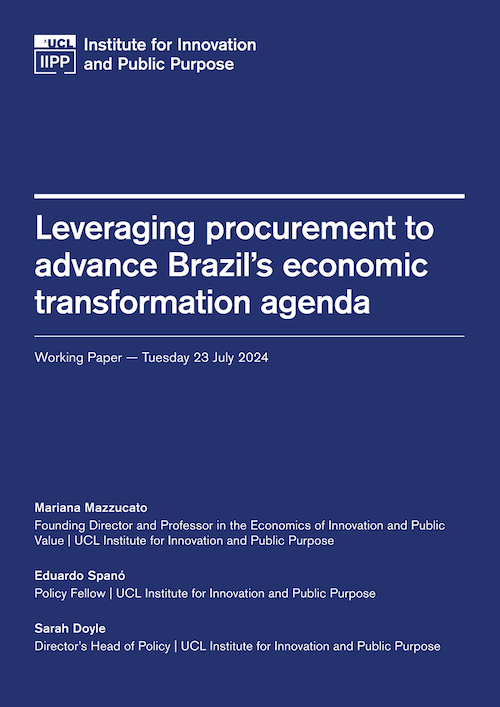 Leveraging procurement to advance Brazil’s economic transformation agenda