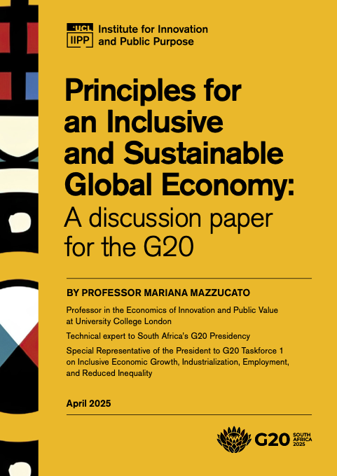 Principles for an Inclusive and Sustainable Economy: A discussion paper for the G20