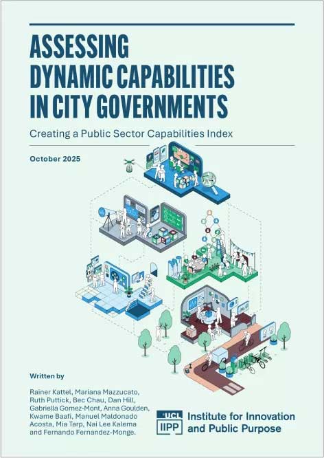Assessing dynamic capabilities in city governments: Creating a public sector capabilities index