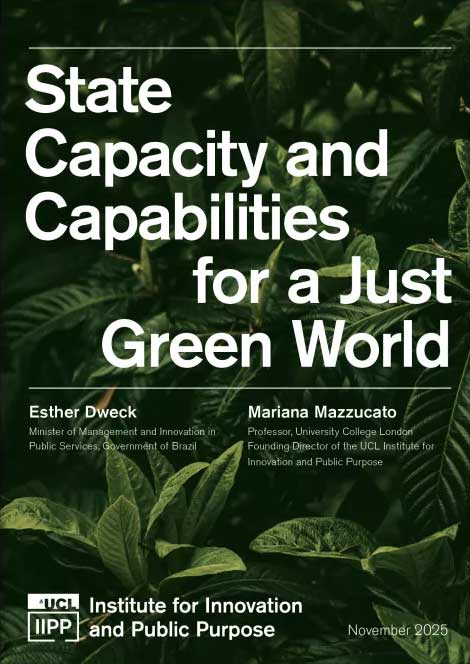 State capacity and capabilities for a just green world